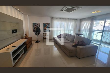 Sala de apartamento para alugar com 3 quartos, 206m² em Pompéia, Santos
