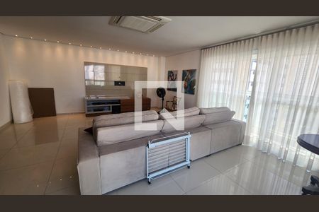 Sala de apartamento para alugar com 3 quartos, 206m² em Pompéia, Santos