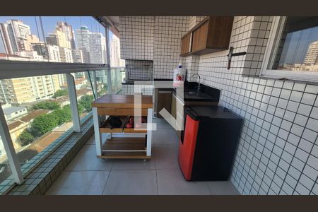 Churrasqueira de apartamento para alugar com 3 quartos, 206m² em Pompéia, Santos