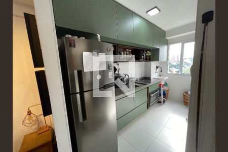 Cozinha de kitnet/studio para alugar com 1 quarto, 37m² em Vila Gomes, São Paulo