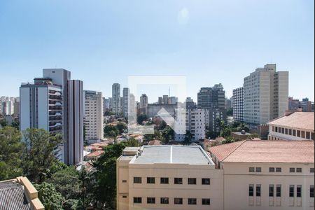 Vista da varanda de apartamento para alugar com 1 quarto, 23m² em Vila Mariana, São Paulo
