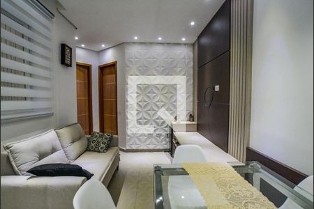 Sala de apartamento à venda com 2 quartos, 37m² em Jardim Cristiane, Santo André