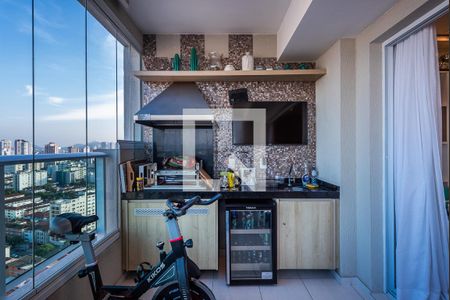 Churrasqueira de apartamento para alugar com 2 quartos, 99m² em Campo Grande, Santos