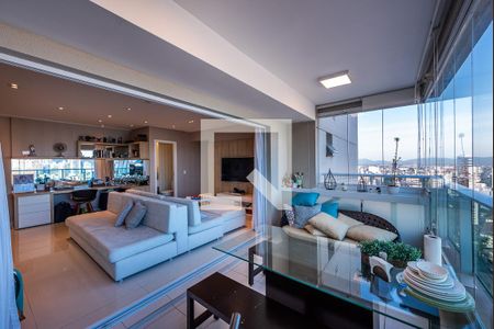 Varanda de apartamento para alugar com 2 quartos, 99m² em Campo Grande, Santos