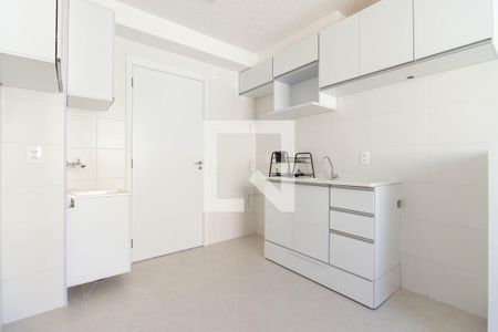 Sala - cozinha - Área de serviço de apartamento para alugar com 2 quartos, 33m² em Cambuci, São Paulo