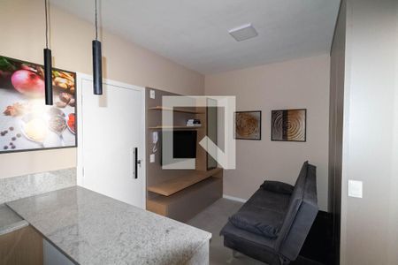 Sala/Cozinha de apartamento para alugar com 1 quarto, 30m² em Ouro Preto, Belo Horizonte