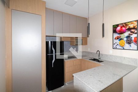 Sala/Cozinha de apartamento para alugar com 1 quarto, 30m² em Ouro Preto, Belo Horizonte
