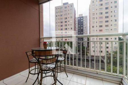 Varanda de apartamento para alugar com 2 quartos, 64m² em Brás, São Paulo