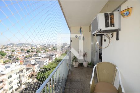 Varanda da Sala de apartamento à venda com 2 quartos, 76m² em Vila Kosmos, Rio de Janeiro