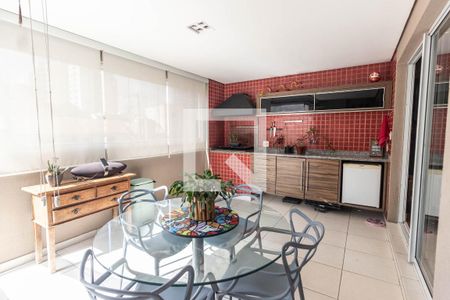 Varanda gourmet de apartamento à venda com 3 quartos, 130m² em Santana, São Paulo