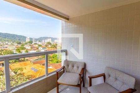 Sala de apartamento para alugar com 2 quartos, 63m² em Canto do Forte, Praia Grande