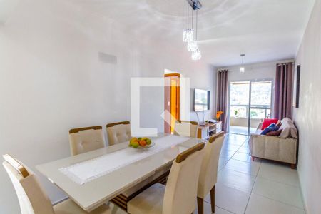 Sala de apartamento para alugar com 2 quartos, 63m² em Canto do Forte, Praia Grande