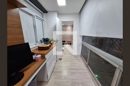 Varanda/Escritório de apartamento à venda com 3 quartos, 105m² em Botafogo, Rio de Janeiro