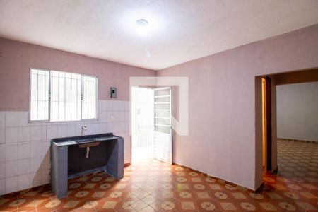 Sala/Cozinha de casa para alugar com 1 quarto, 54m² em Jardim Cumbica, Guarulhos