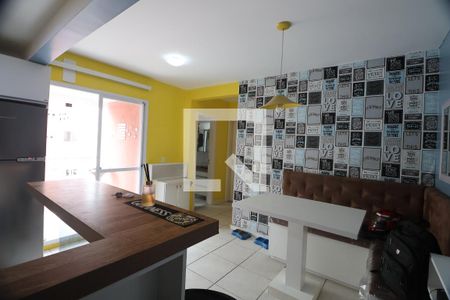 Sala/Cozinha de apartamento para alugar com 2 quartos, 49m² em Bairro Fátima, Canoas