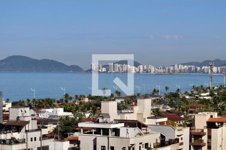 Varanda vista de apartamento para alugar com 2 quartos, 71m² em Loteamento João Batista Julião, Guarujá