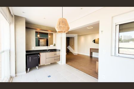 Varanda da Sala de apartamento à venda com 2 quartos, 88m² em Cambuí, Campinas