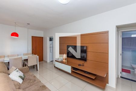 Sala de apartamento à venda com 3 quartos, 80m² em Buritis, Belo Horizonte