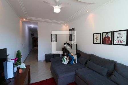 Sala de casa à venda com 3 quartos, 124m² em Vila Pires, Santo André