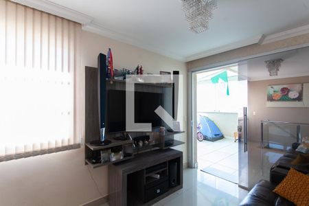 Sala 2 de apartamento à venda com 4 quartos, 130m² em Piratininga (venda Nova), Belo Horizonte