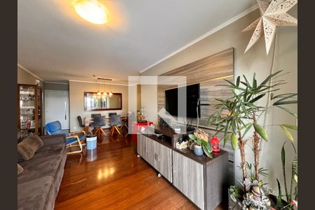 Sala de apartamento à venda com 3 quartos, 127m² em Vila Bastos, Santo André