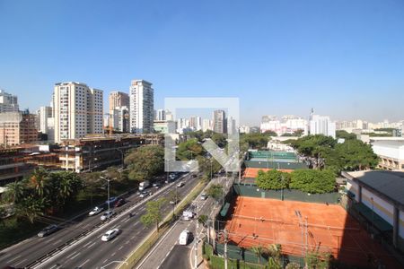 Vista de apartamento à venda com 2 quartos, 74m² em Vila Clementino, São Paulo