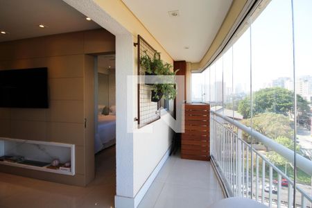 Varanda  de apartamento à venda com 2 quartos, 74m² em Vila Clementino, São Paulo