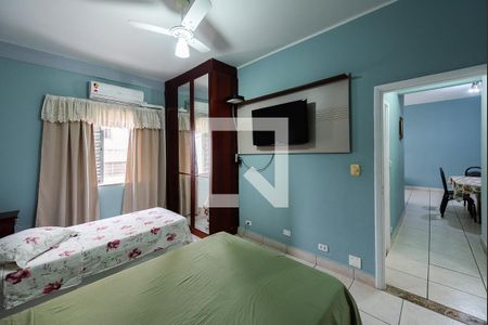 Quarto 1 de apartamento para alugar com 2 quartos, 96m² em Aparecida, Santos