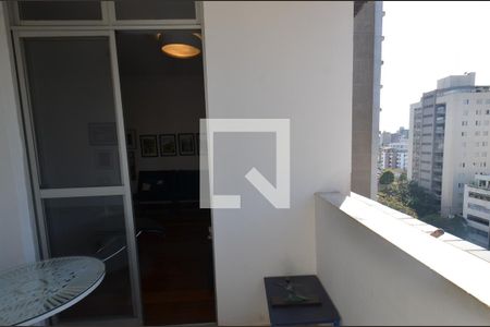 Varanda de apartamento à venda com 3 quartos, 80m² em Funcionários, Belo Horizonte