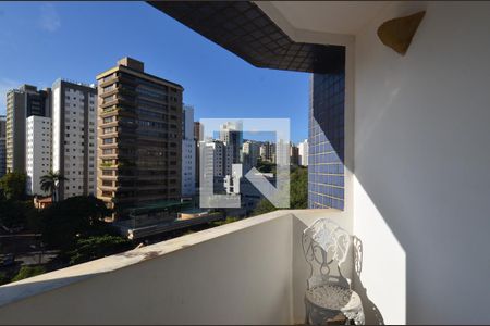 Varanda de apartamento à venda com 3 quartos, 80m² em Funcionários, Belo Horizonte