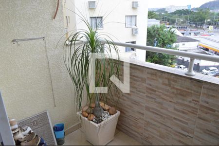 Varanda da Sala de apartamento para alugar com 2 quartos, 70m² em Taquara, Rio de Janeiro
