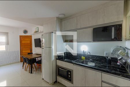 Cozinha de casa de condomínio à venda com 2 quartos, 270m² em Nonoai, Porto Alegre