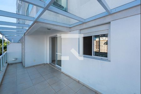 Varanda de apartamento para alugar com 1 quarto, 58m² em Boqueirão, Santos