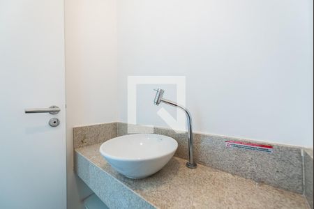 Lavabo de apartamento para alugar com 1 quarto, 58m² em Boqueirão, Santos