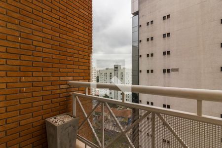 Varanda de apartamento à venda com 1 quarto, 43m² em Paraíso, São Paulo