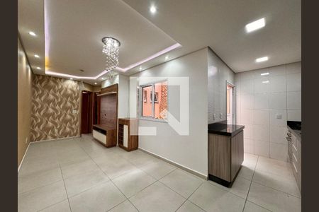 Sala de apartamento para alugar com 2 quartos, 55m² em Vila Curuçá, Santo André