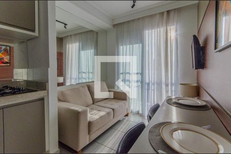 Sala de apartamento para alugar com 1 quarto, 28m² em Jardim da Gloria, São Paulo