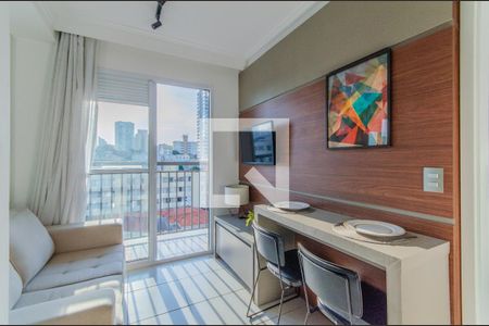 Sala de apartamento para alugar com 1 quarto, 28m² em Jardim da Gloria, São Paulo