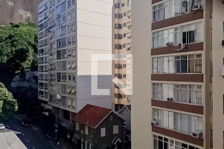 Vista da Sala de apartamento para alugar com 1 quarto, 29m² em Copacabana, Rio de Janeiro