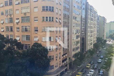 Vista da Sala de apartamento para alugar com 1 quarto, 29m² em Copacabana, Rio de Janeiro