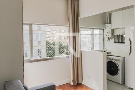 Sala de apartamento para alugar com 1 quarto, 29m² em Copacabana, Rio de Janeiro