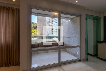 Varanda da Sala de apartamento para alugar com 2 quartos, 74m² em Vila da Serra, Nova Lima