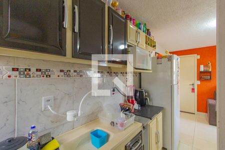 Sala/Cozinha de apartamento à venda com 2 quartos, 42m² em Mato Grande, Canoas