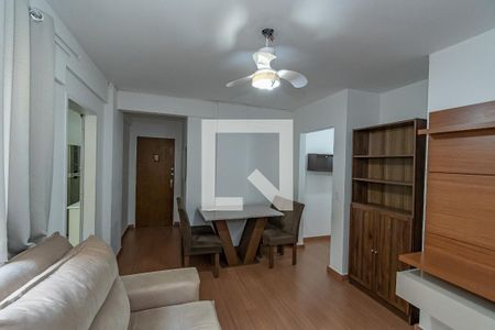 Sala de Estar/Jantar  de apartamento à venda com 1 quarto, 45m² em Botafogo, Campinas
