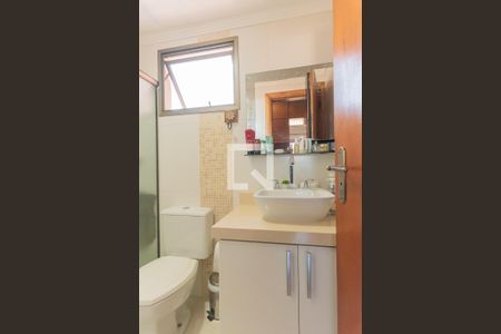 Banheiro da Suíte de apartamento à venda com 3 quartos, 90m² em Jardim Aurelia, Campinas