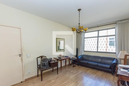 Sala 1 de apartamento à venda com 3 quartos, 120m² em Coração Eucarístico, Belo Horizonte