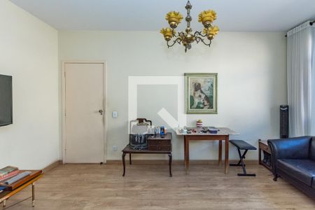 Sala 1 de apartamento para alugar com 3 quartos, 120m² em Coração Eucarístico, Belo Horizonte