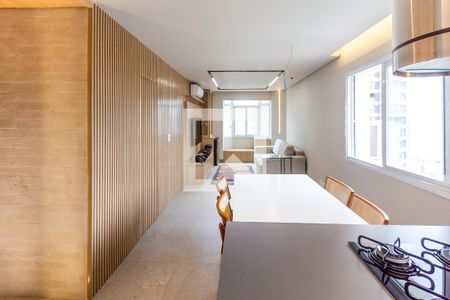 Sala de apartamento para alugar com 1 quarto, 44m² em Vila Nova Conceição, São Paulo