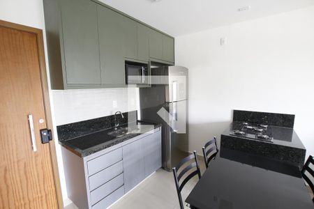 Cozinha de apartamento para alugar com 1 quarto, 45m² em Jardim América, Goiânia