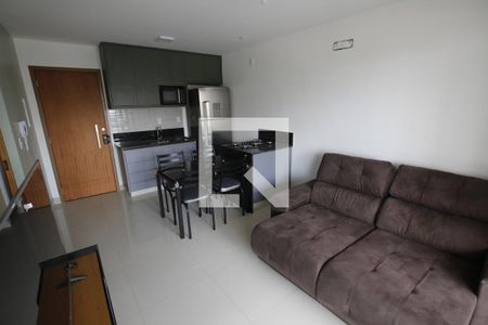 Sala de apartamento para alugar com 1 quarto, 45m² em Jardim América, Goiânia